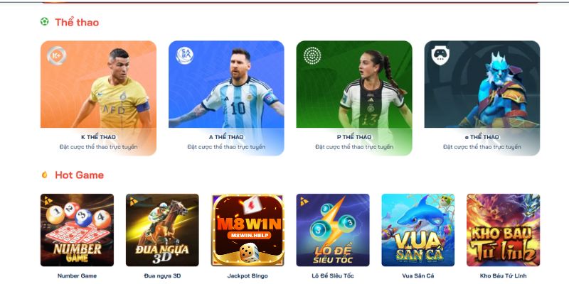 Đánh giá ưu điểm nổi bật nhất của cổng game M8Win