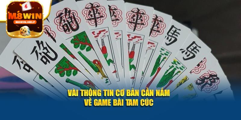 Giới thiệu thông tin về game bài Tam Cúc M8Win