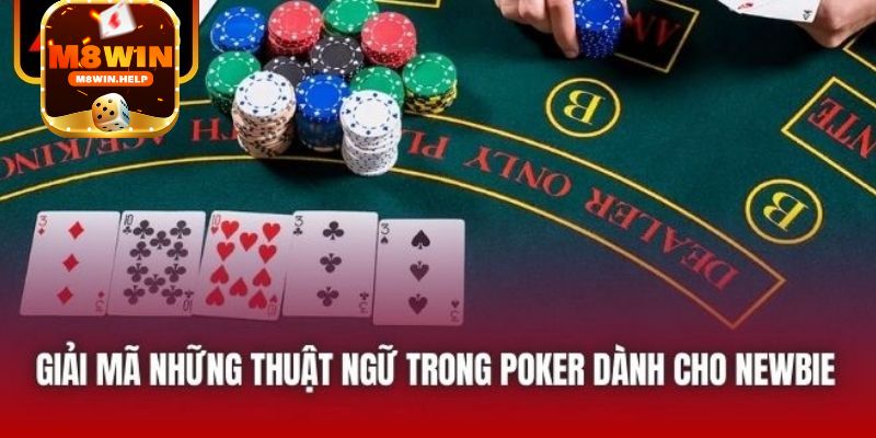 Làm quen với “ngôn ngữ” - thuật ngữ trong Poker tại M8Win
